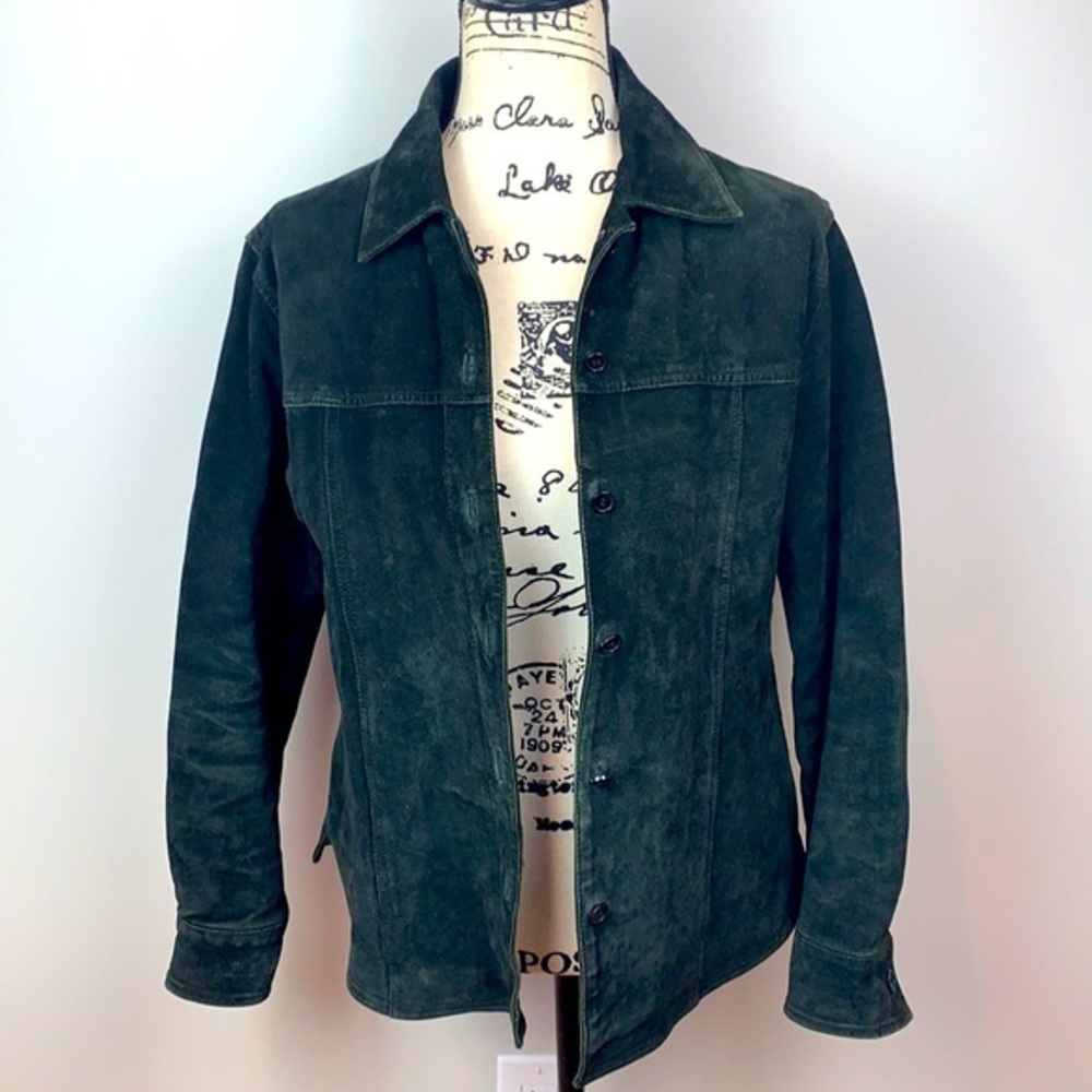AMI Suede / Leather Jacket
